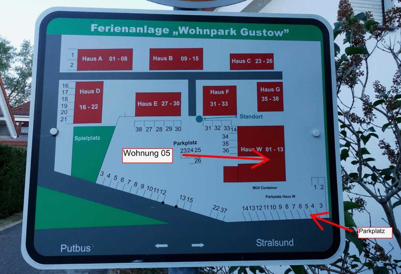 Ferienwohnung Mit Terrasse Gustow  Eksteriør bilde